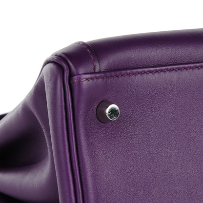 Hermes Swift Lakis Kelly 35 Ultraviolet 16 of 19