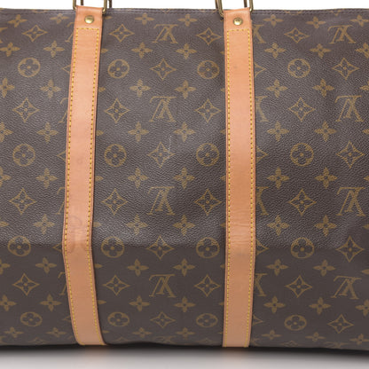 Louis Vuitton Monogram Keepall 55 9 of 12