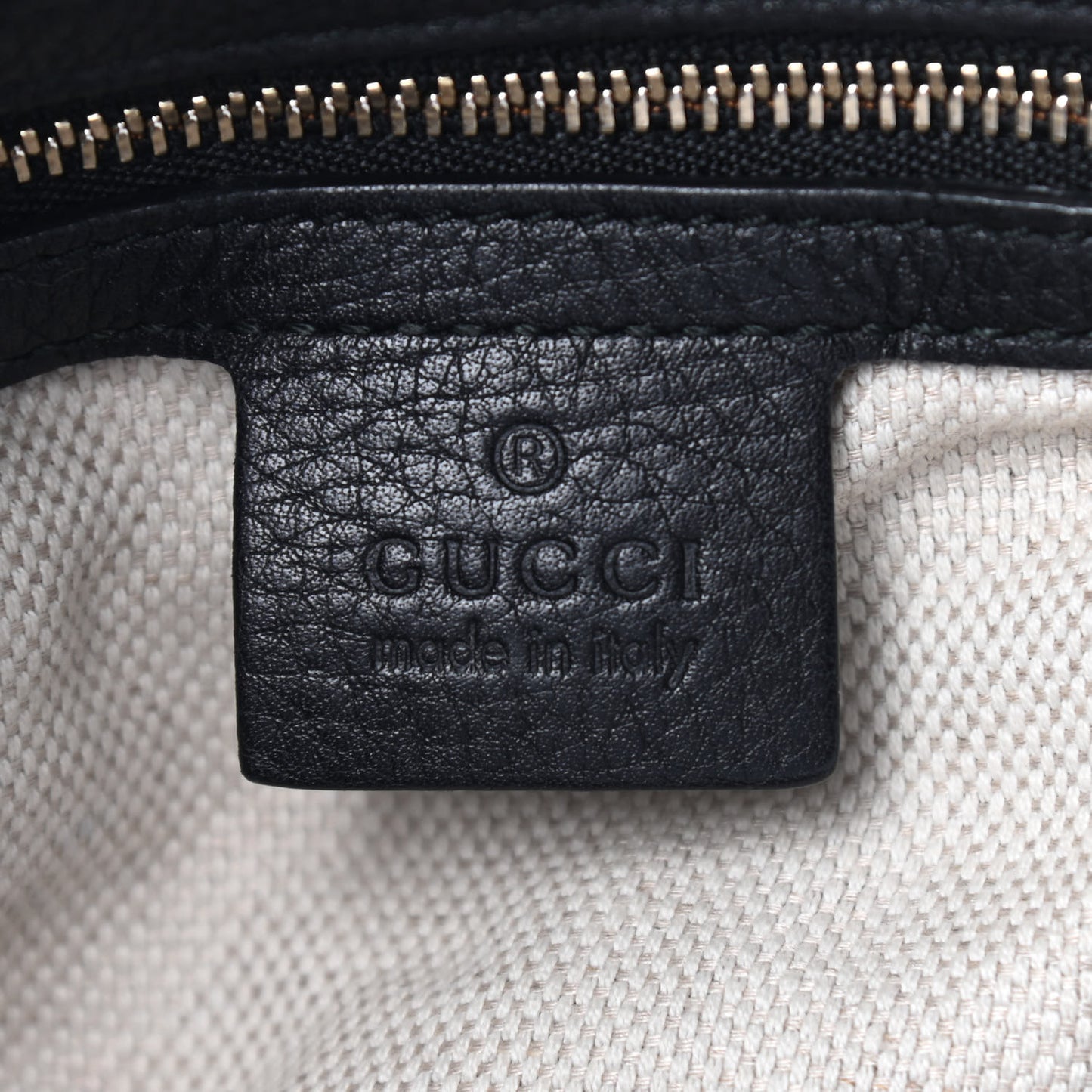 Pebbled Calfskin Medium Soho Chain Shoulder Bag Black