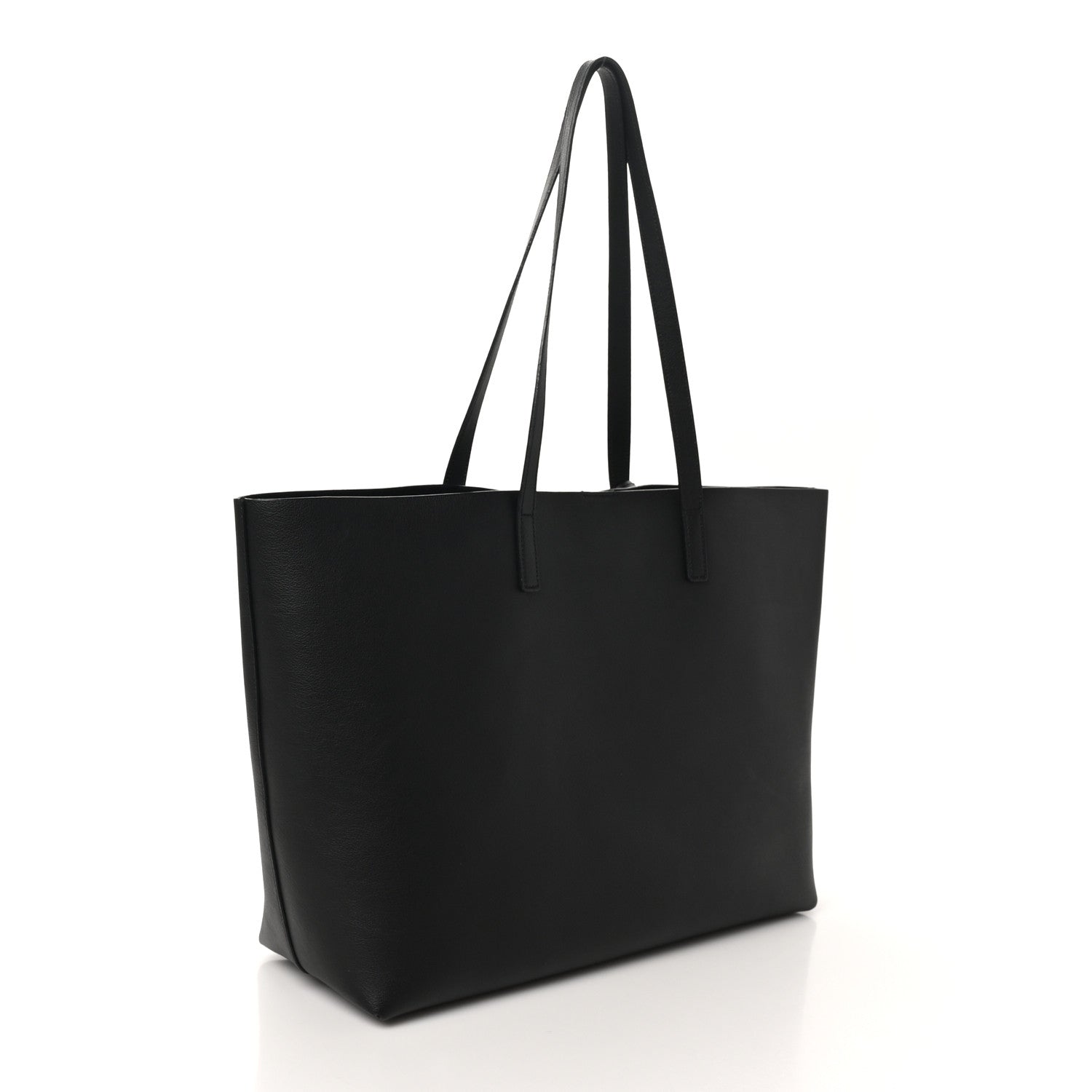 Saint Laurent Calfskin Large Shopping Tote Black 4 of 11