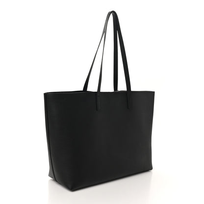 Saint Laurent Calfskin Large Shopping Tote Black 4 of 11