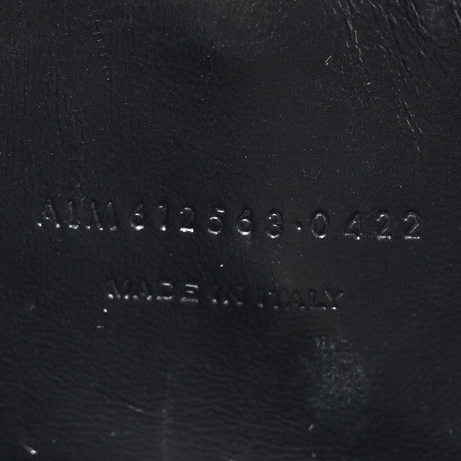 Saint Laurent Patent Calfskin Crocodile Embossed Monogram Mini Lou Camera Bag Black 7 of 12