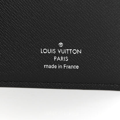Louis Vuitton LOUIS VUITTON Taiga Brazza Wallet Ardoise 6 of 7