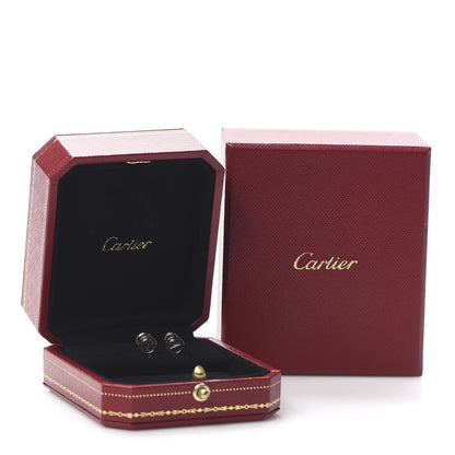 Cartier 18K White Gold LOVE Earrings 6 of 6
