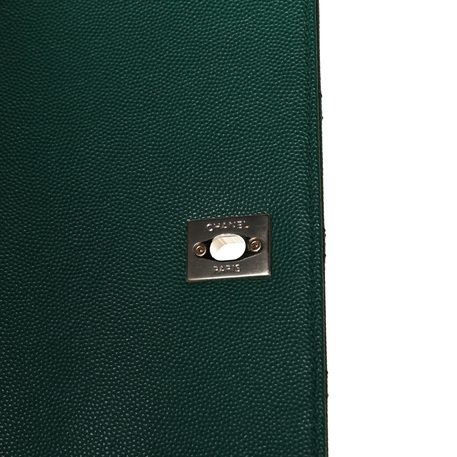 Chanel Caviar Quilted Medium Business Affinity Flap Green 12 of 13