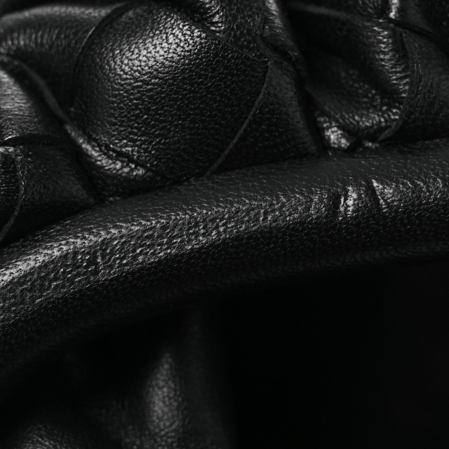 Nappa Intrecciato Teen Pouch Black