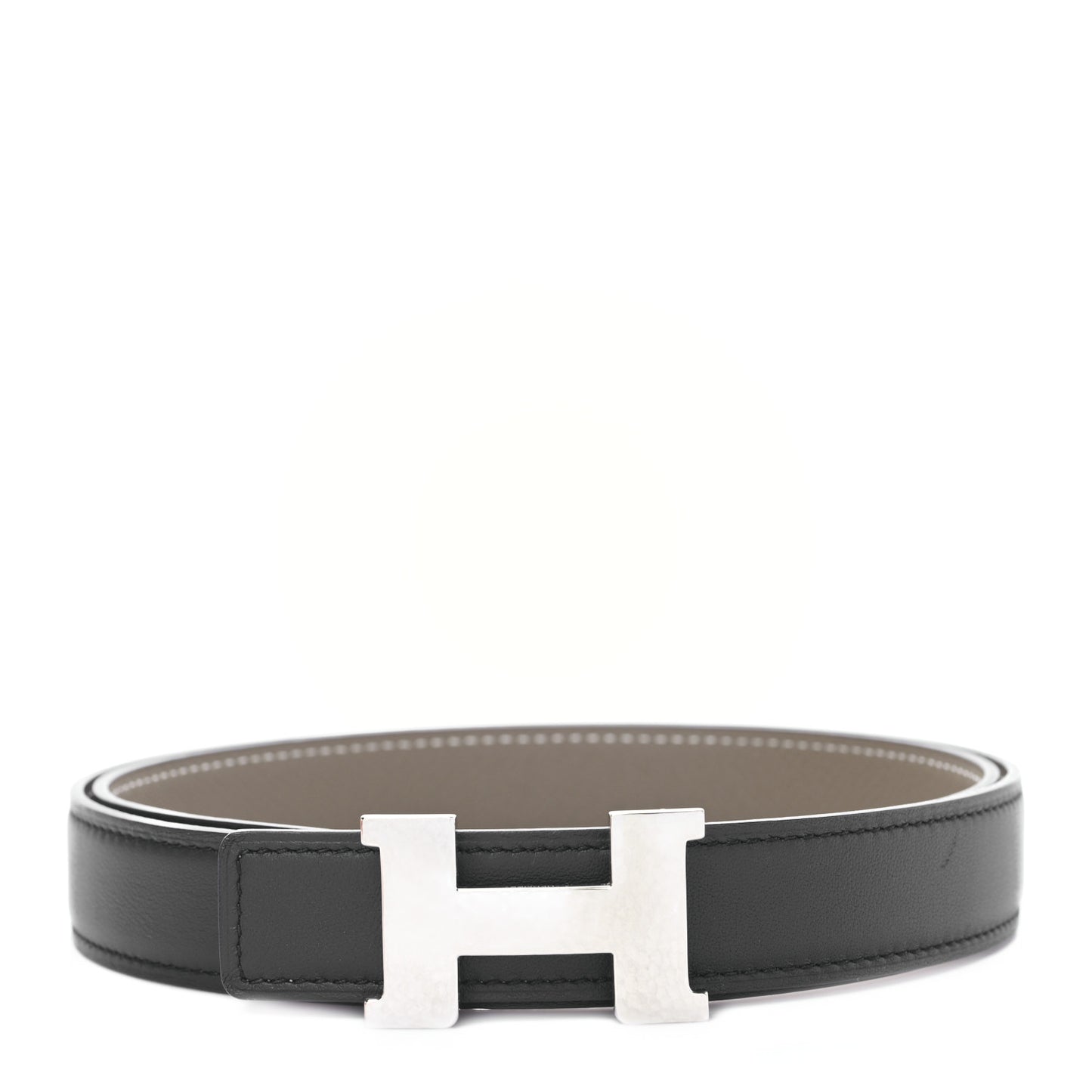 Swift Epsom 24mm Mini Martelee Constance Belt 80 32 Black Etoupe