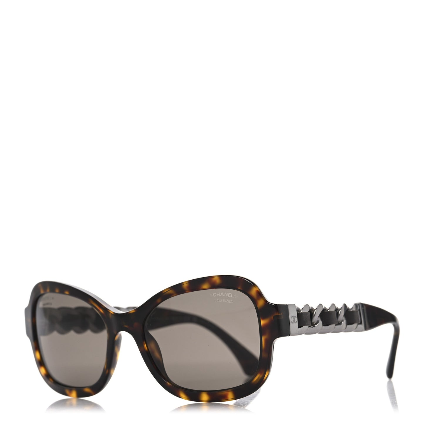 Acetate Chain Sunglasses 5465-Q Tortoise