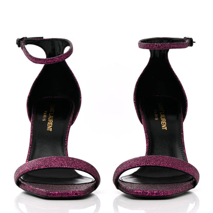 Saint Laurent Evora Amber 85 Astrap Sandals 36.5 Pink 2 of 11