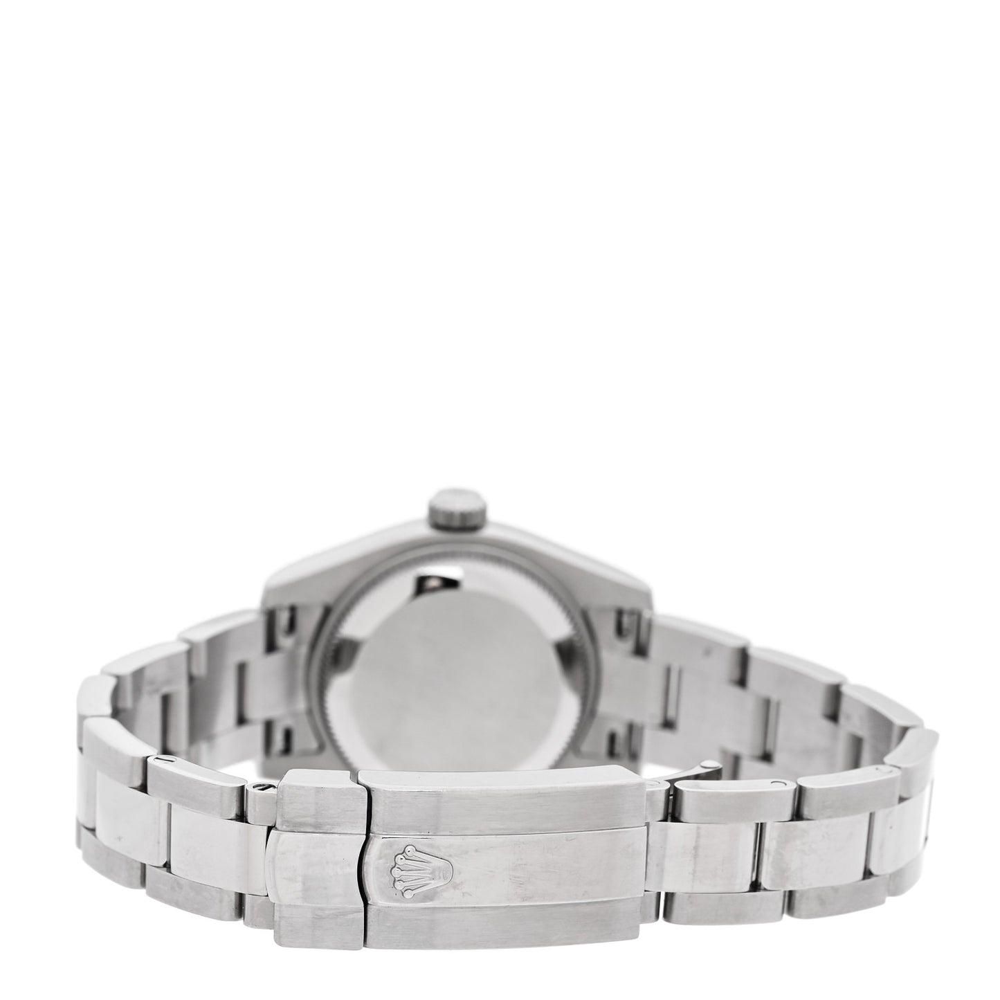 Stainless Steel 18K White Gold Diamond 26mm Oyster Perpetual Datejust Watch Silver 179174
