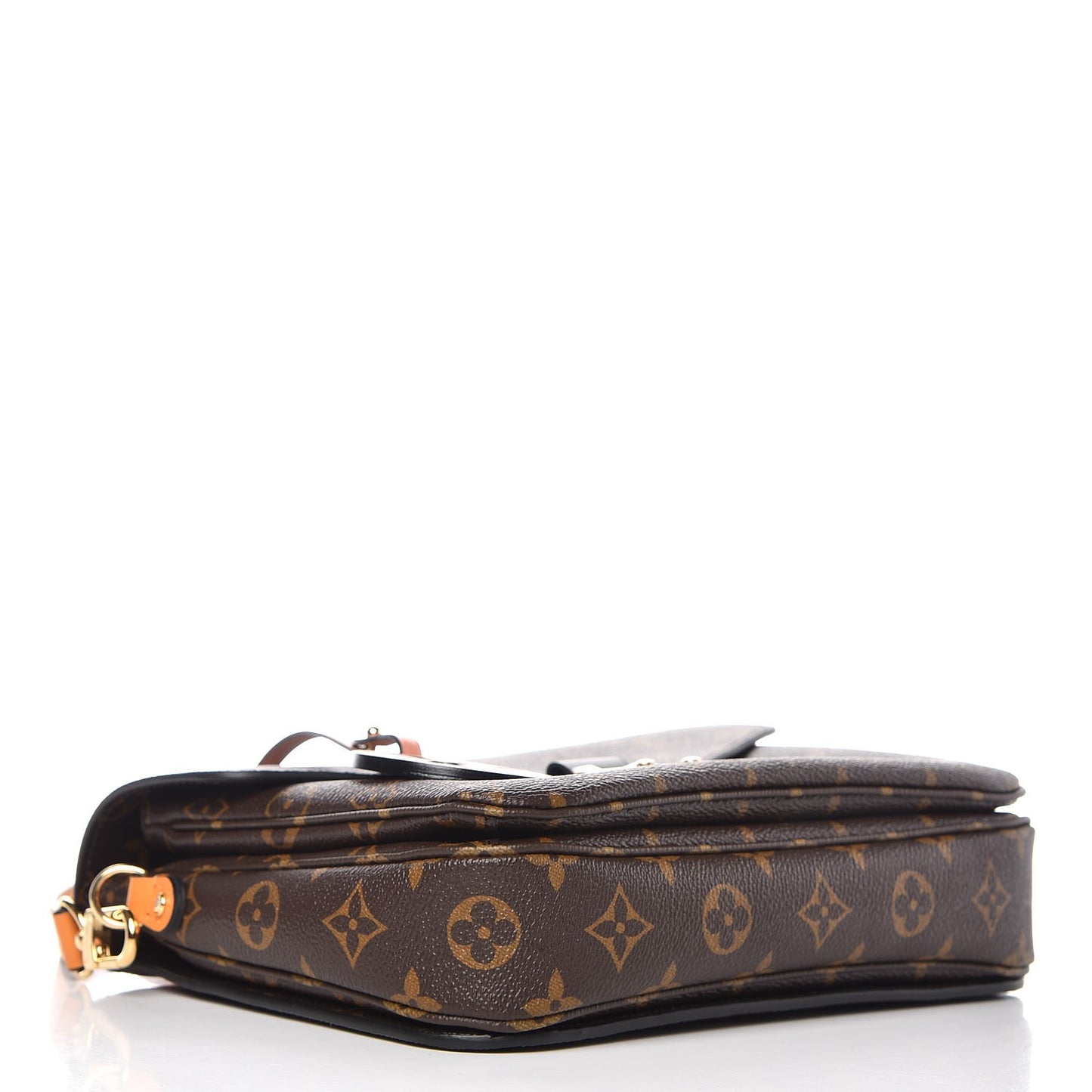 Monogram Braided Pochette Metis Coquelicot