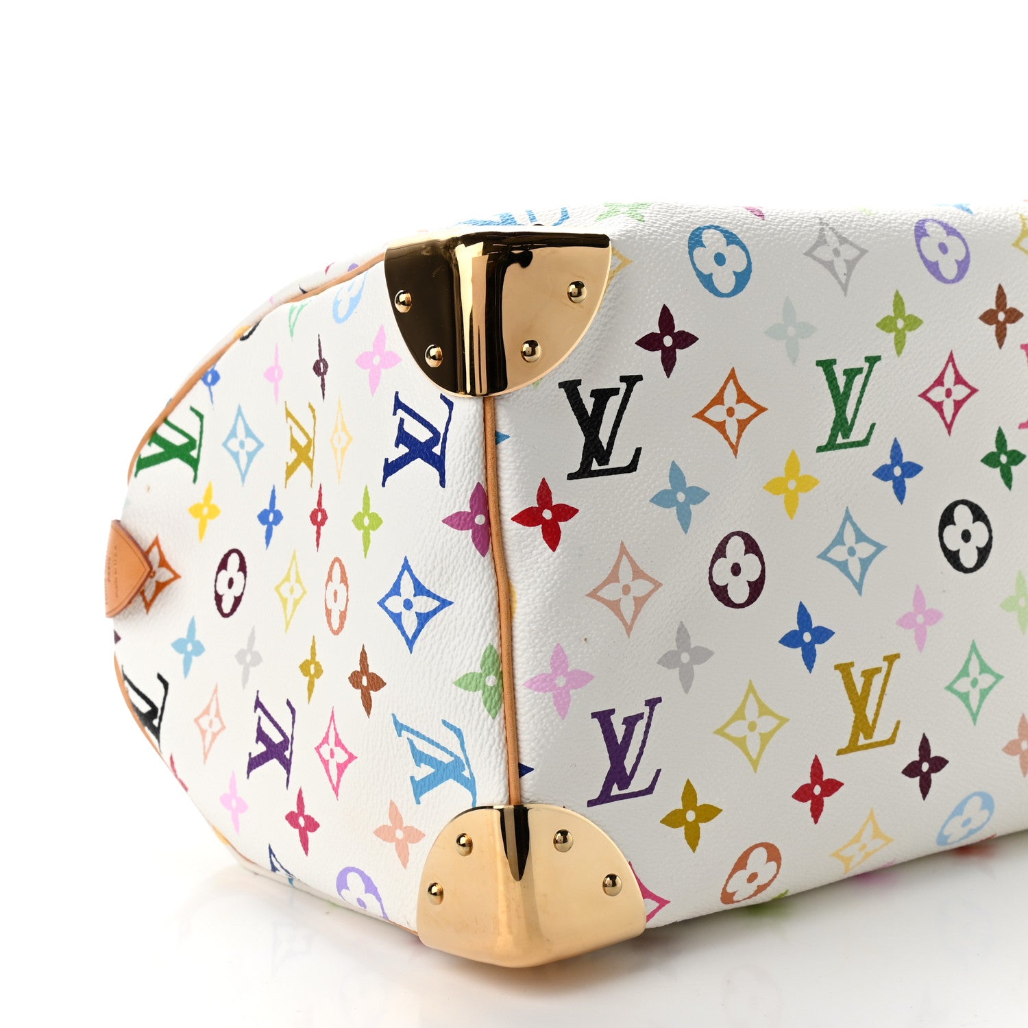 Louis Vuitton Monogram Multicolor Speedy 30 White 5 of 8