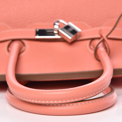 Hermes Taurillon Clemence Birkin 35 Crevette 12 of 36