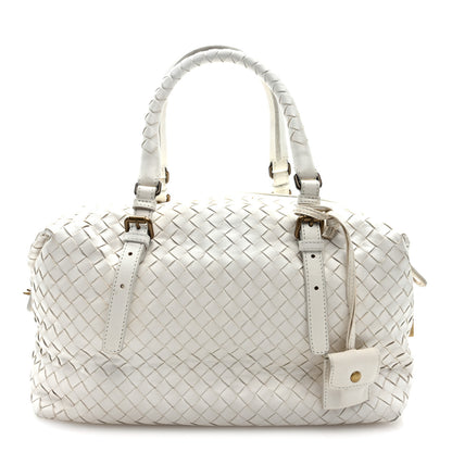 Bottega Veneta Nappa Intrecciato Montaigne Bag White 1 of 9