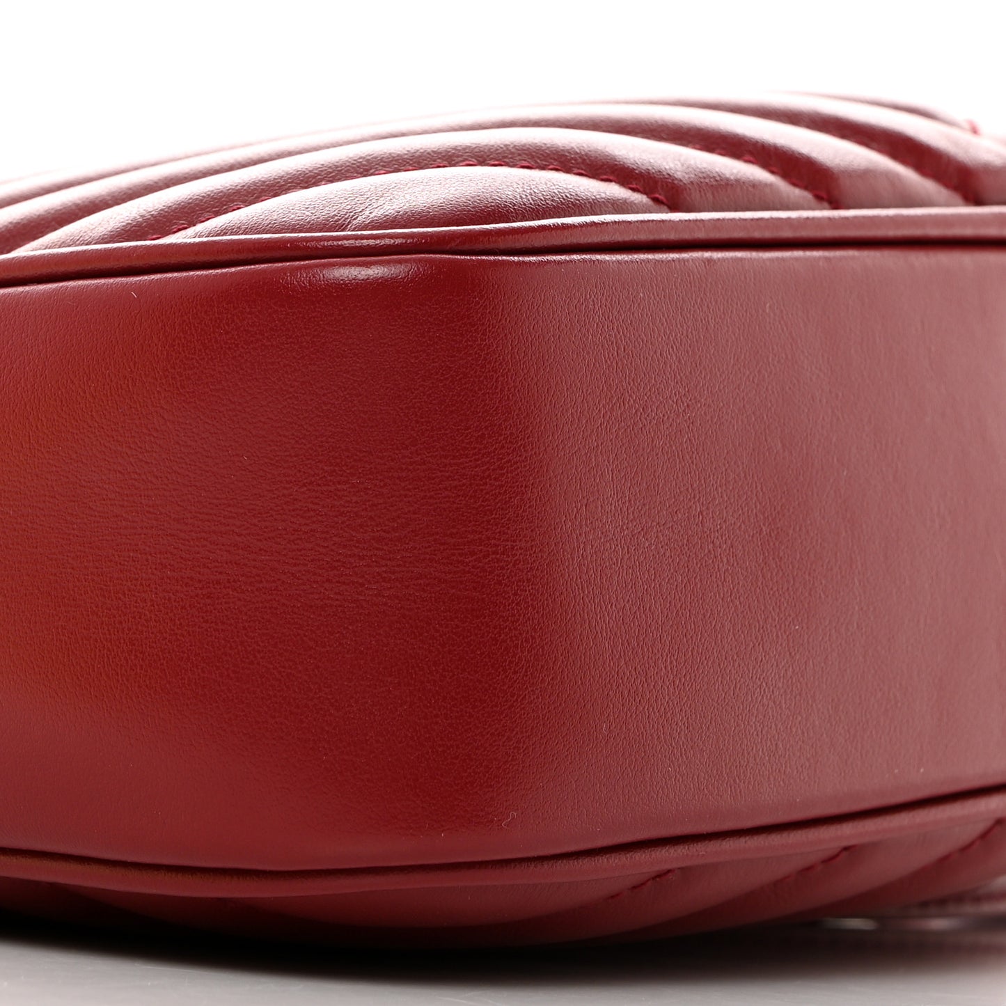 Calfskin Matelasse Monogram Lou Camera Bag Opyum Red