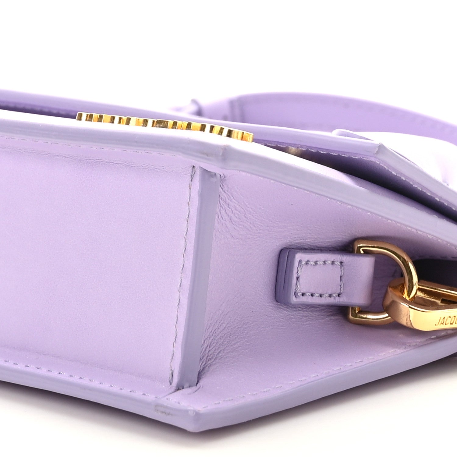 Jacquemus Smooth Calfskin Le Chiquito Long Lilac 8 of 8