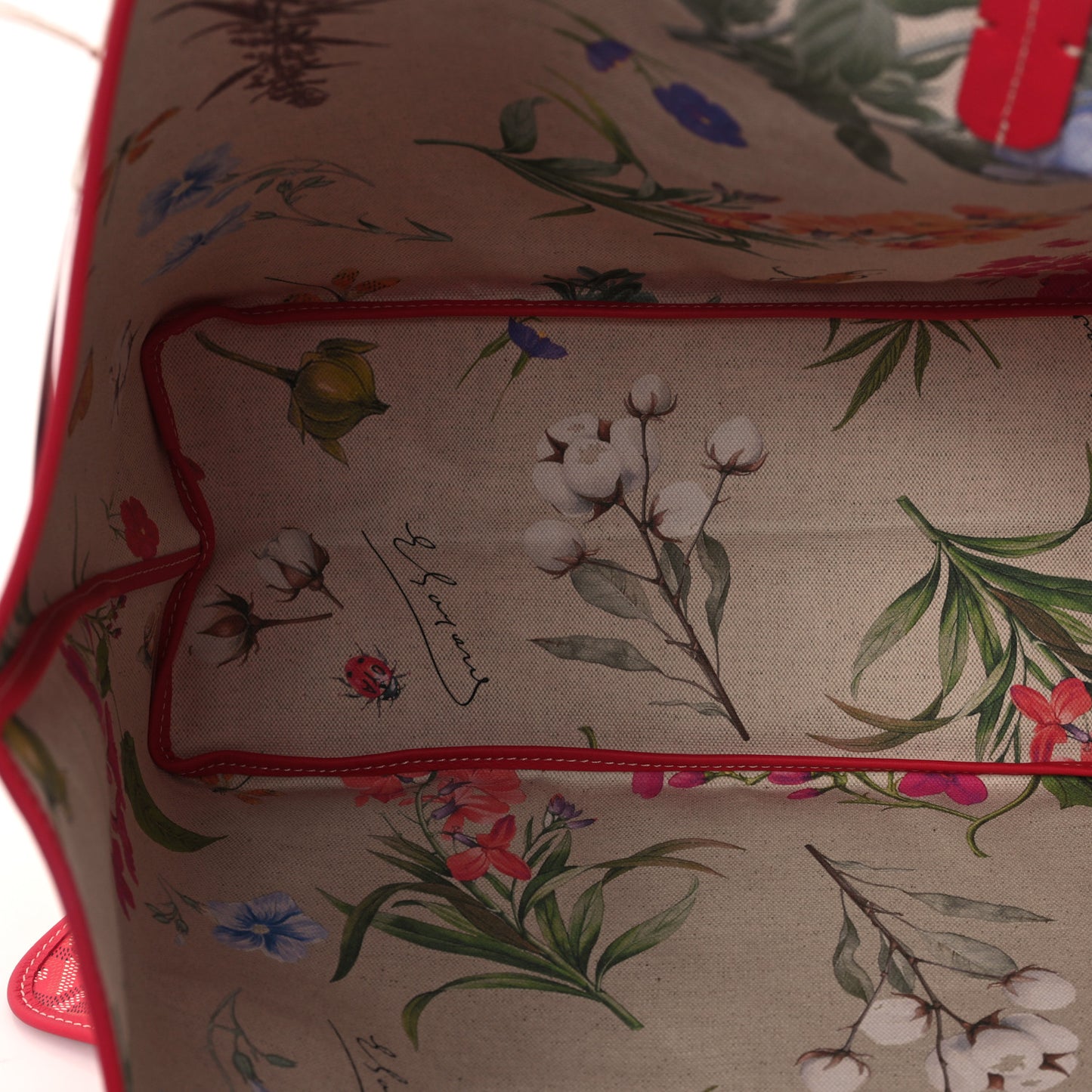 Goyardine Le Jardin Saint Louis PM Fuchsia