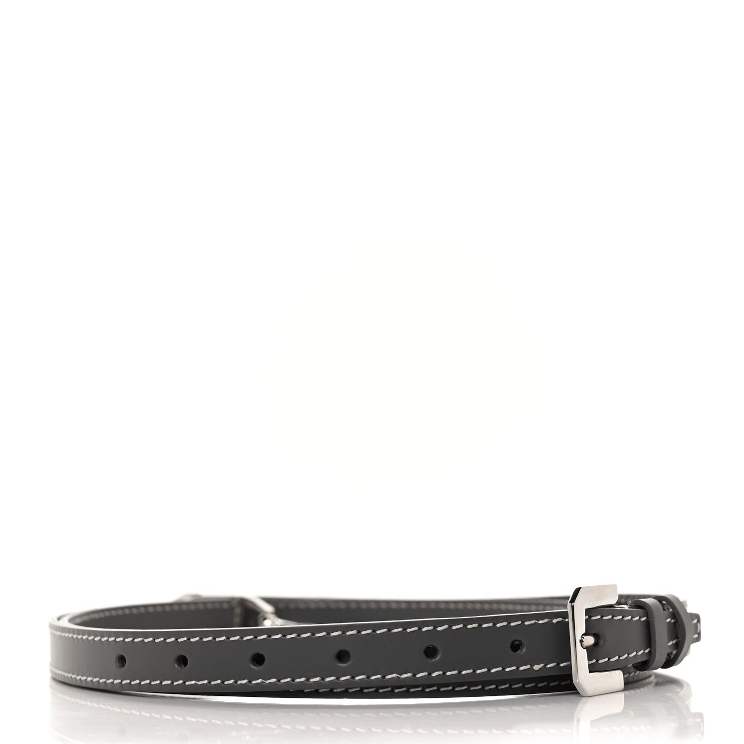 Goyard Calfskin Adjustable Shoulder Strap Grey 2 of 4