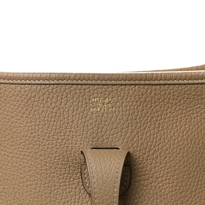 Hermes Taurillon Clemence Evelyne III PM Trench 6 of 12