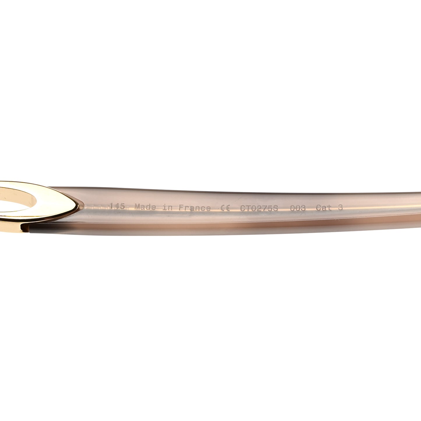Mens Double Bridge Aviator Sunglasses Gold