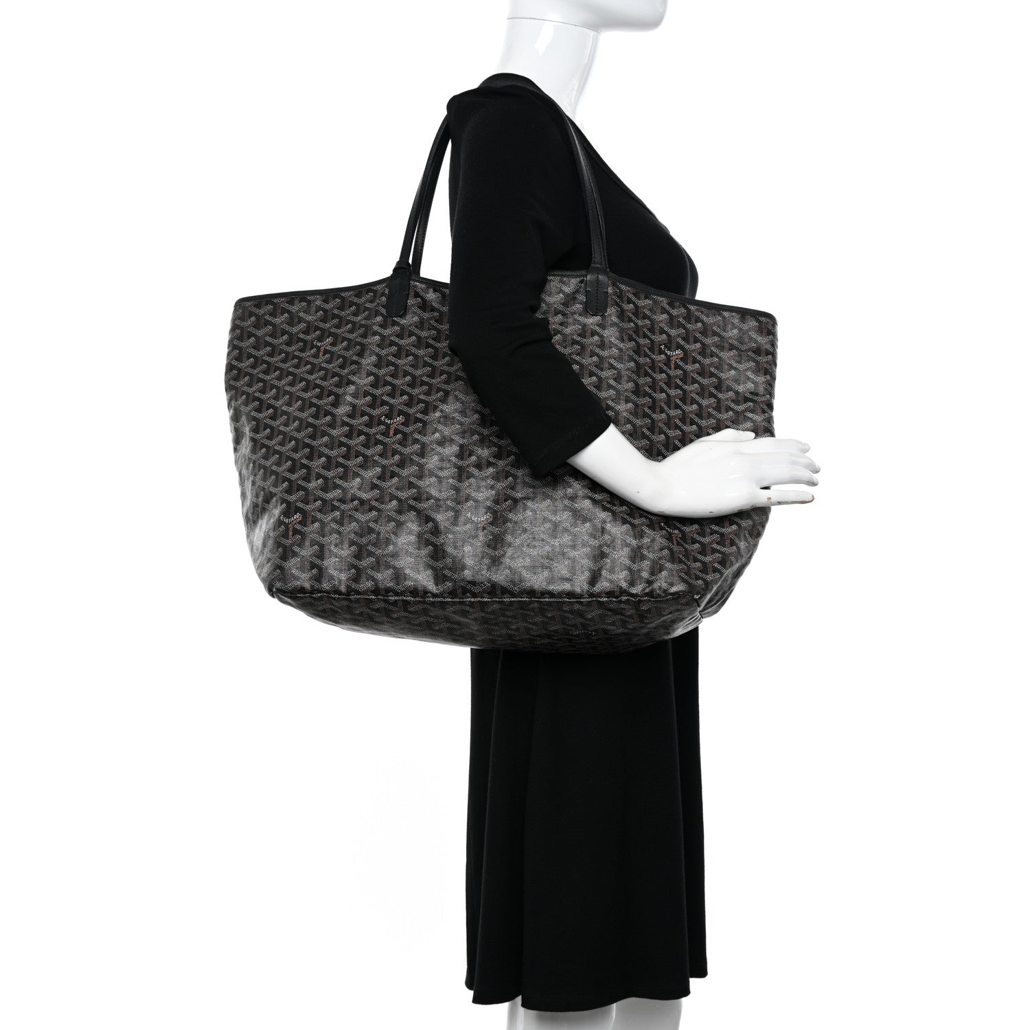 Goyard Goyardine Saint Louis GM Black 2 of 15