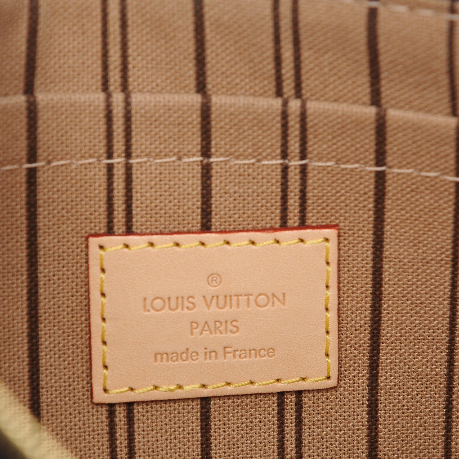 Louis Vuitton Monogram Neverfull MM GM Pochette 6 of 7