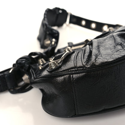 Balenciaga Agneau Arena Le Cagole Shoulder Bag XS Black 7 of 8