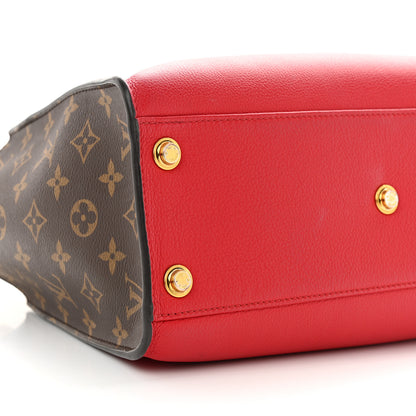 Louis Vuitton Calfskin Monogram On My Side Pirate Red 8 of 10