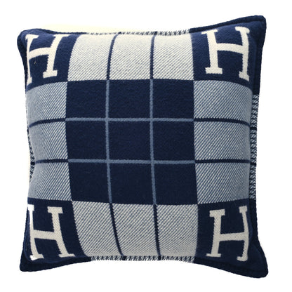 Hermes Wool Cashmere Avalon III Pillow PM Ecru Caban 2 of 3