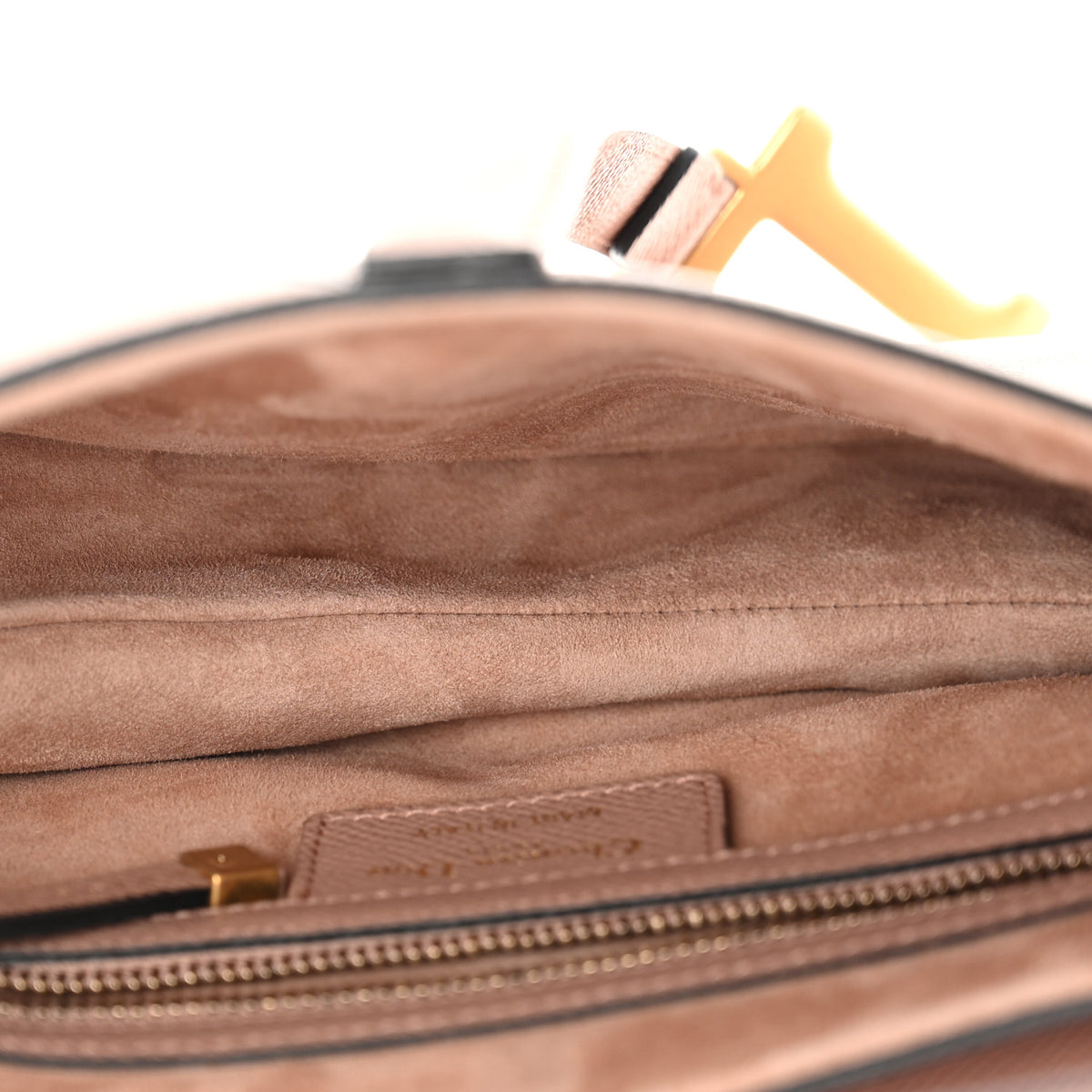 Grained Calfskin Saddle Bag Fard