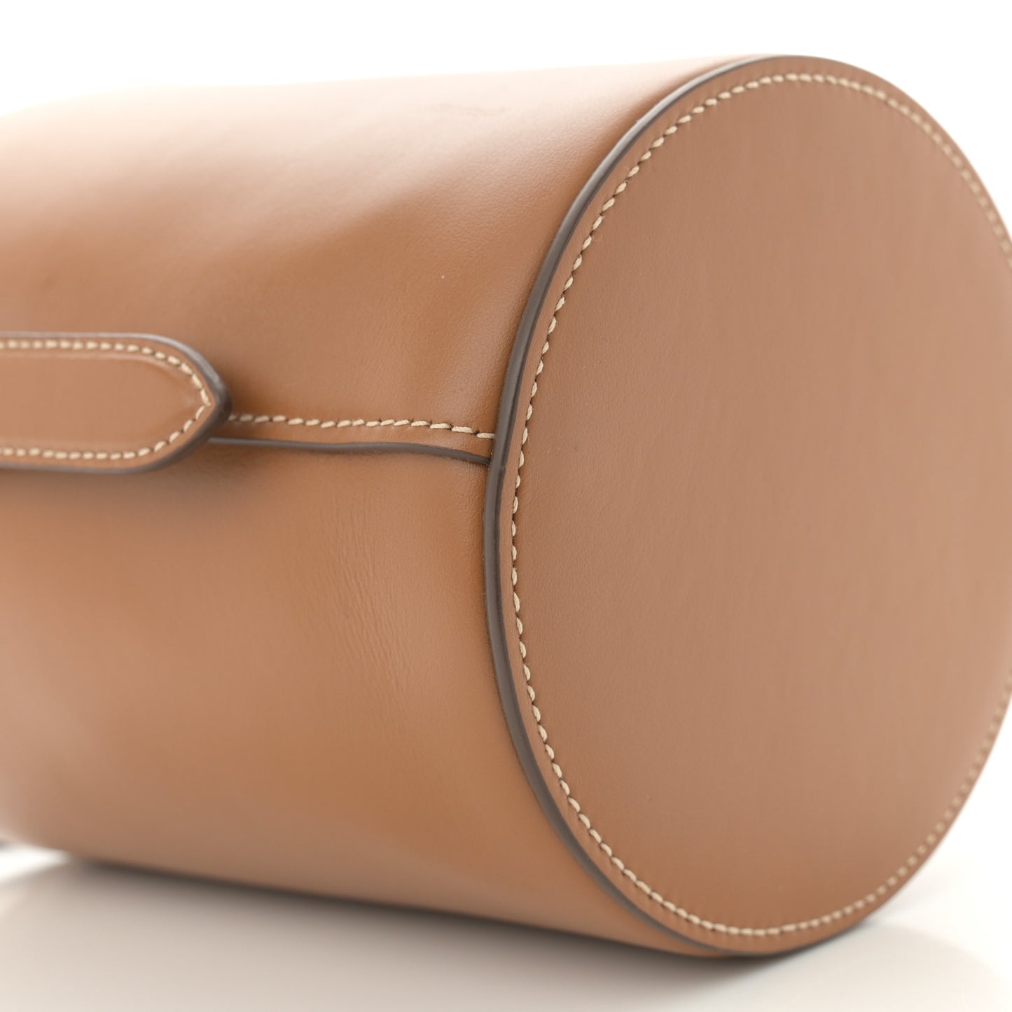 Calfskin Bucket Bag Caramel