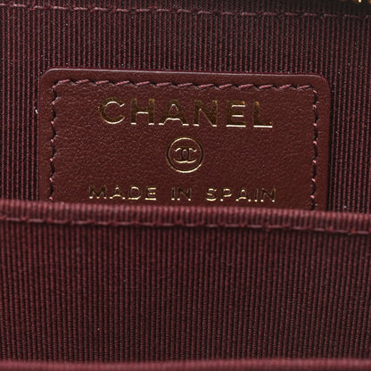 Chanel Caviar Quilted Zip Coin Purse Black 6 of 10