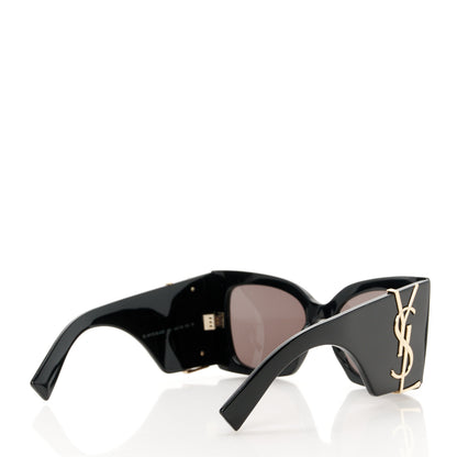 Saint Laurent Acetate Blaze Sunglasses SL M119 Black 4 of 8