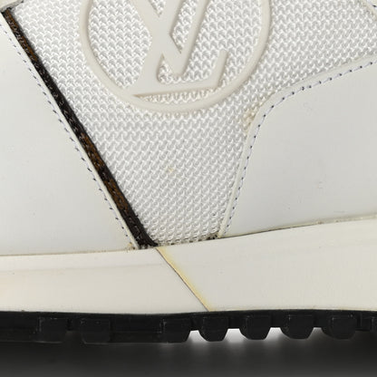Louis Vuitton Calfskin Monogram Run Away Sneakers 38 White 11 of 14