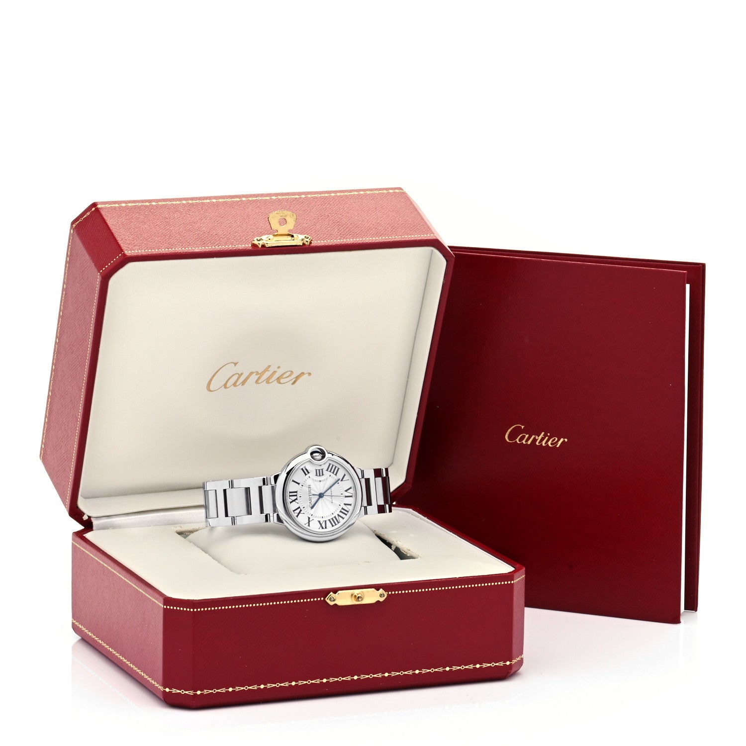 Cartier Stainless Steel 36mm Ballon Bleu De Cartier Automatic Watch 5 of 5