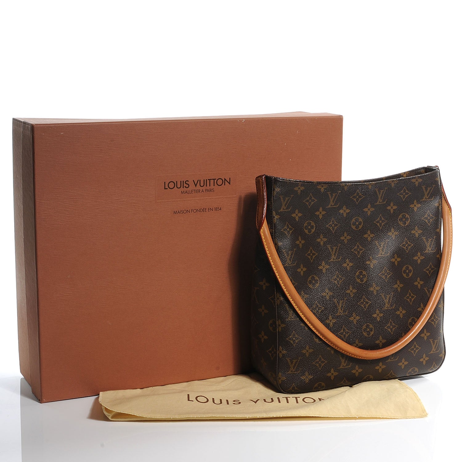 Louis Vuitton Monogram Looping GM 5 of 8