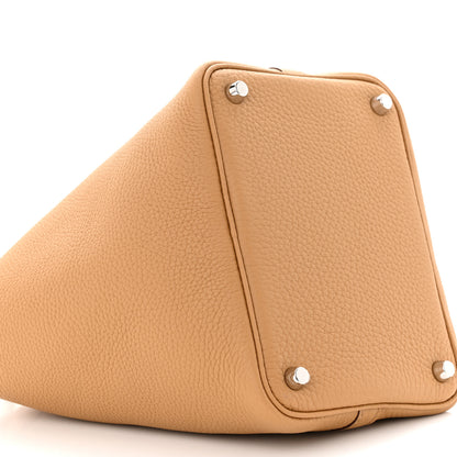 Hermes Taurillon Clemence Picotin Lock 18 PM Biscuit 9 of 11