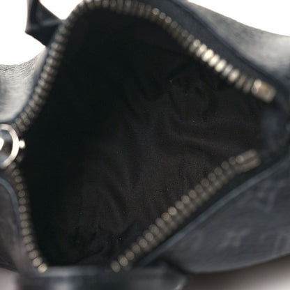 Louis Vuitton Monogram Eclipse Mini Keepall Bag Charm Key Holder Black 5 of 9