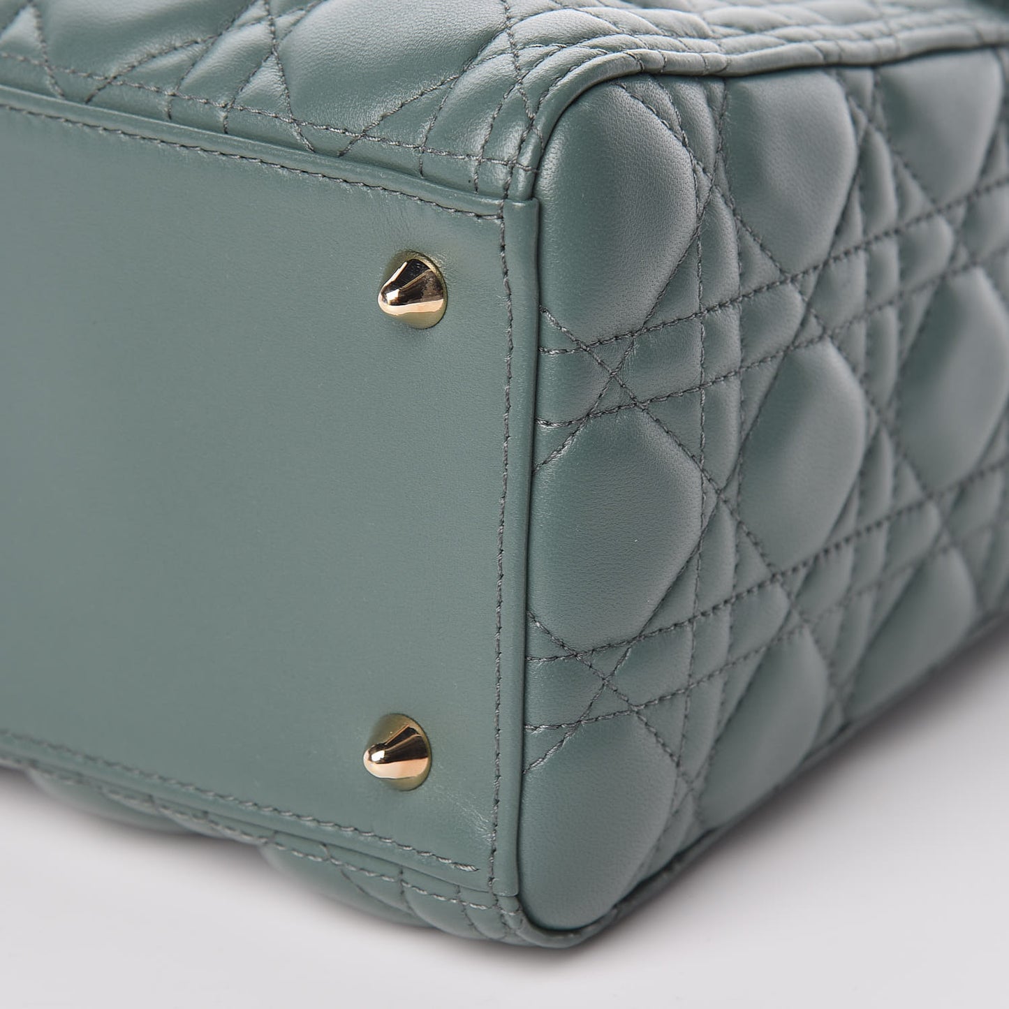 Lambskin Cannage Medium Lady Dior Orage