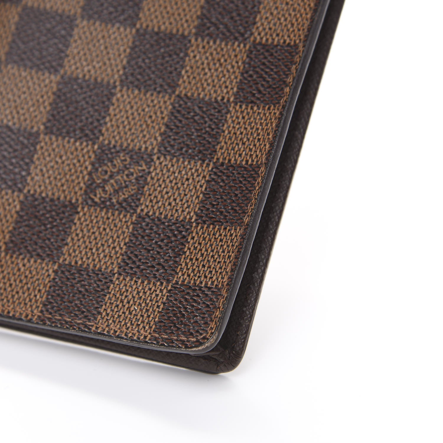 Louis Vuitton Damier Ebene Porte-Cartes Credit Yen Checkbook Wallet 7 of 7
