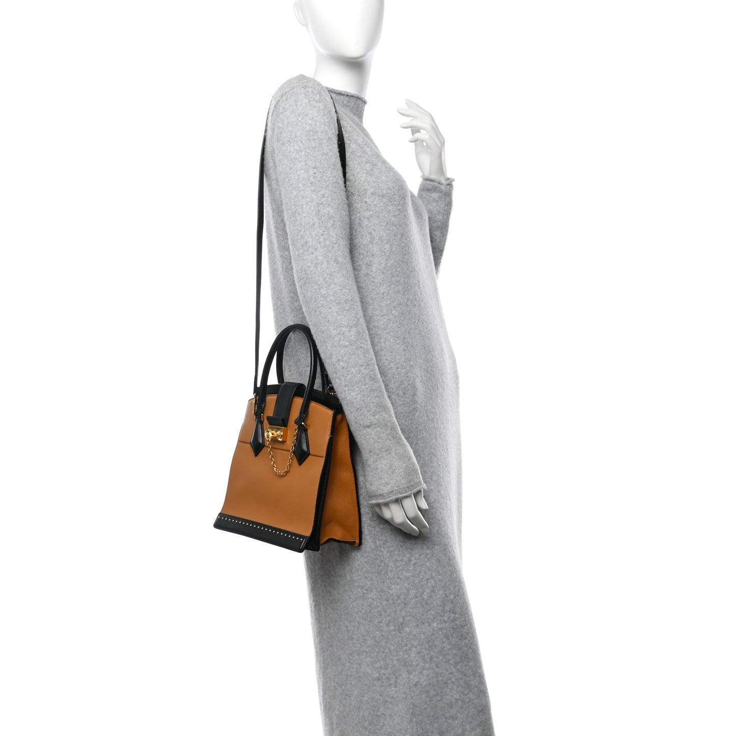 Taurillon Cour Marly PM Beige Black