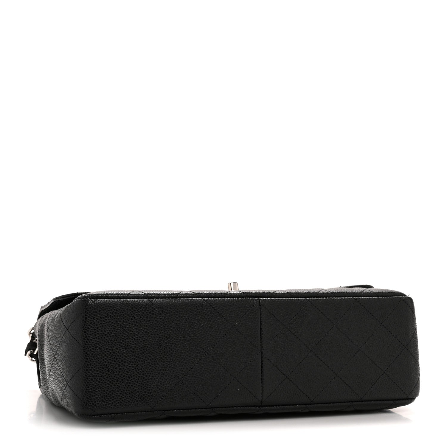 Chanel Caviar Quilted Jumbo Single Flap Black 4 of 12