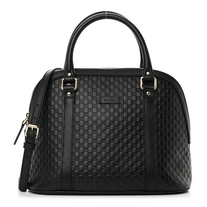 Gucci Microguccissima Medium Dome Bag Black 1 of 11