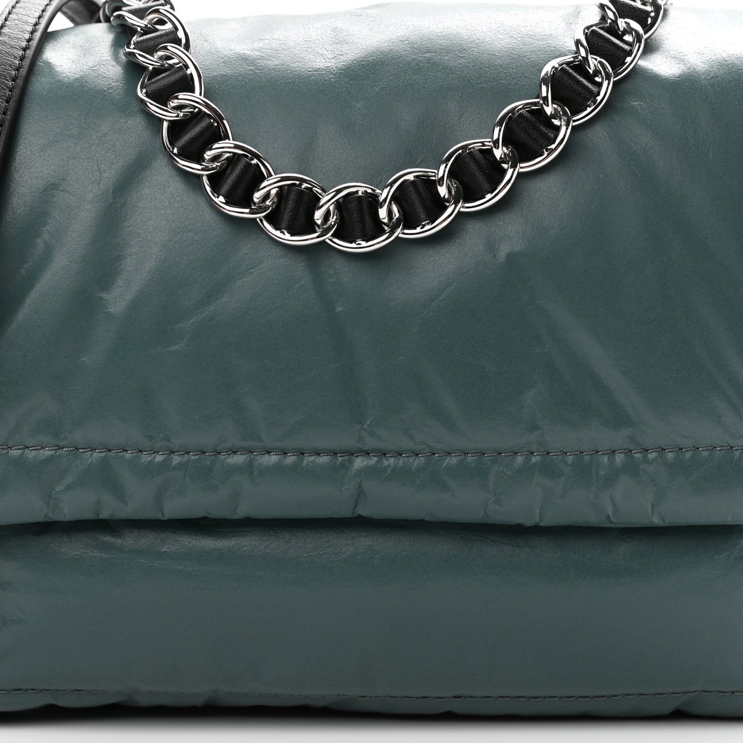 Lambskin The Mini Pillow Bag Armory Blue