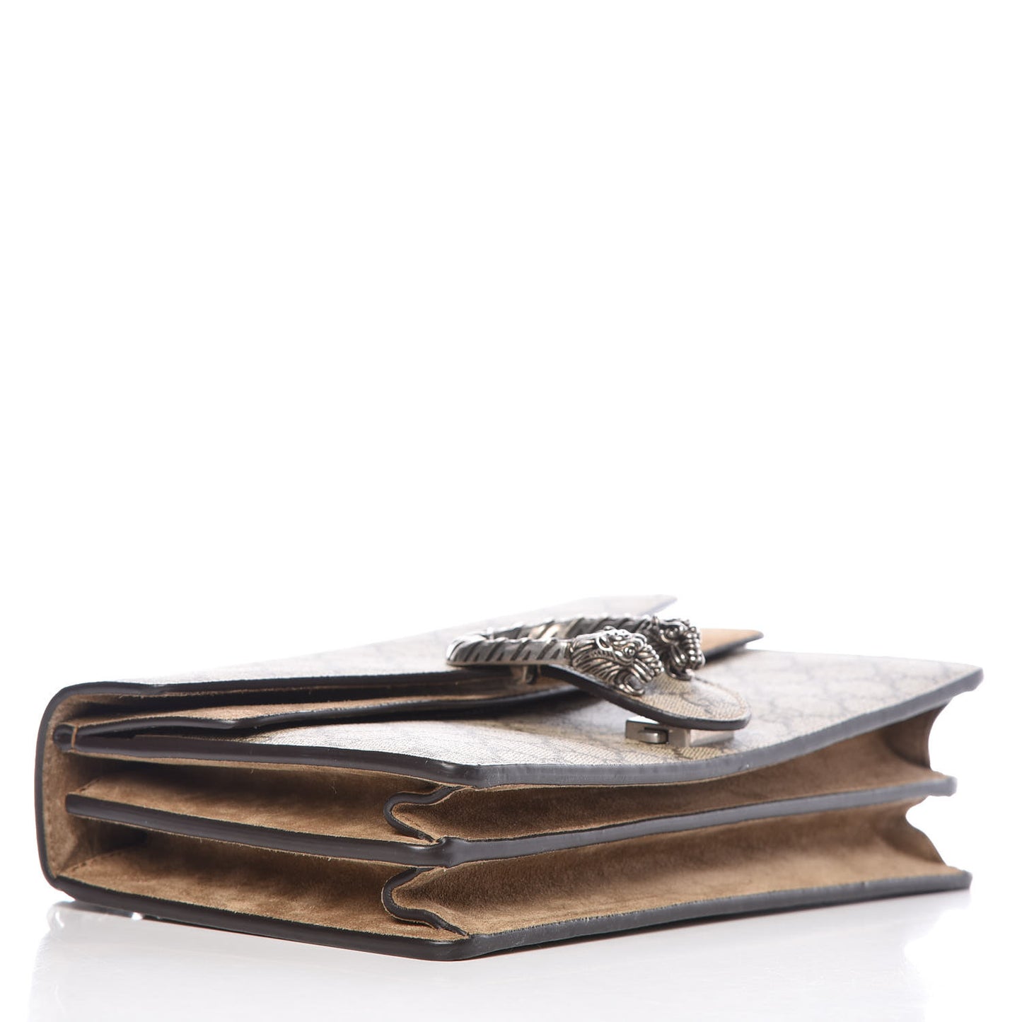 GG Supreme Monogram Small Dionysus Shoulder Bag Taupe