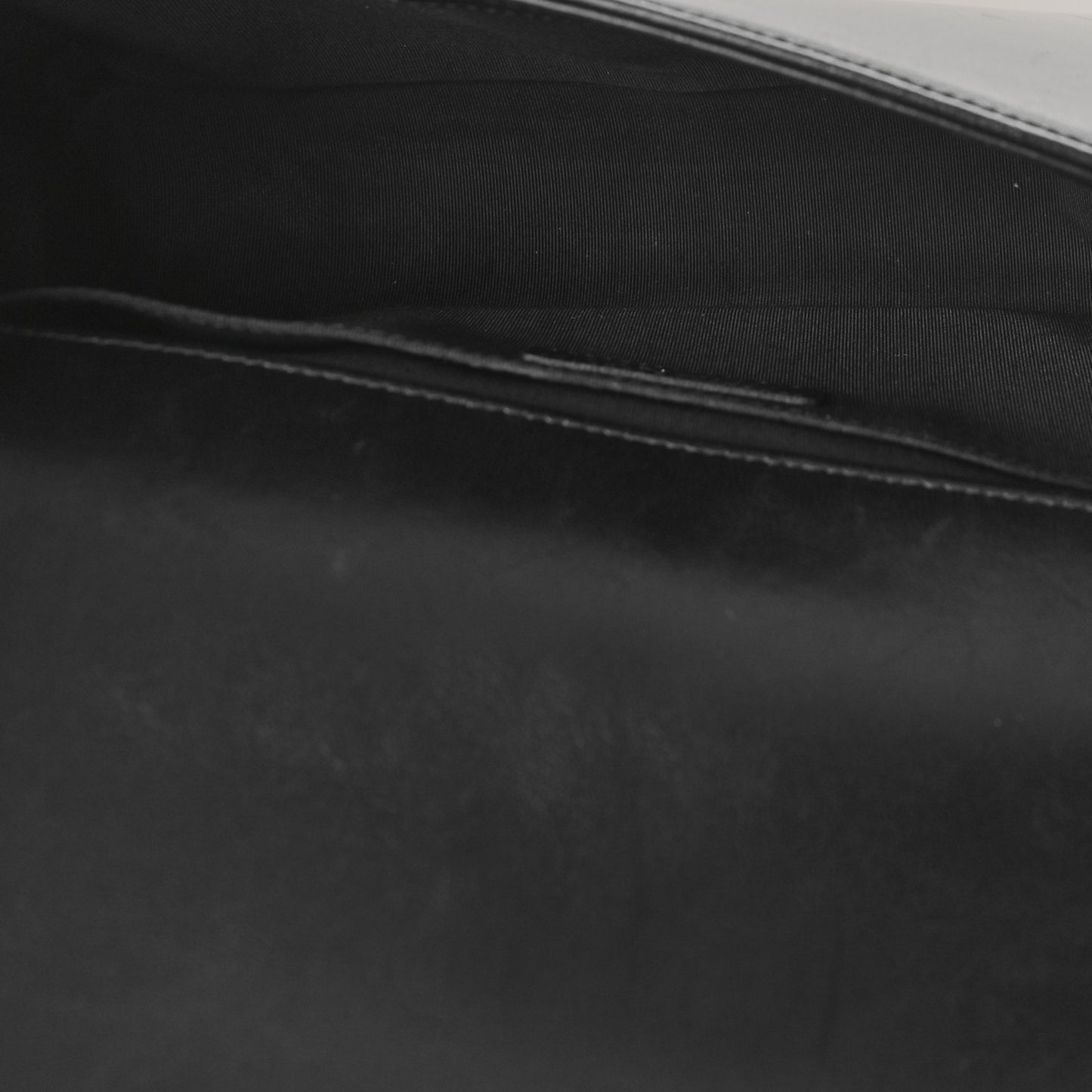Calfskin Quilted Medium Boy Flap Black