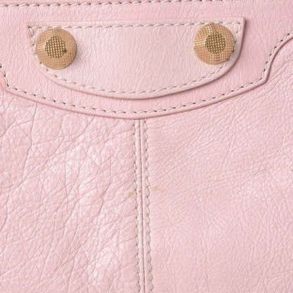 Balenciaga Agneau Giant 12 Gold Hardware Work Rose Poudre Rose Petunia 9 of 17
