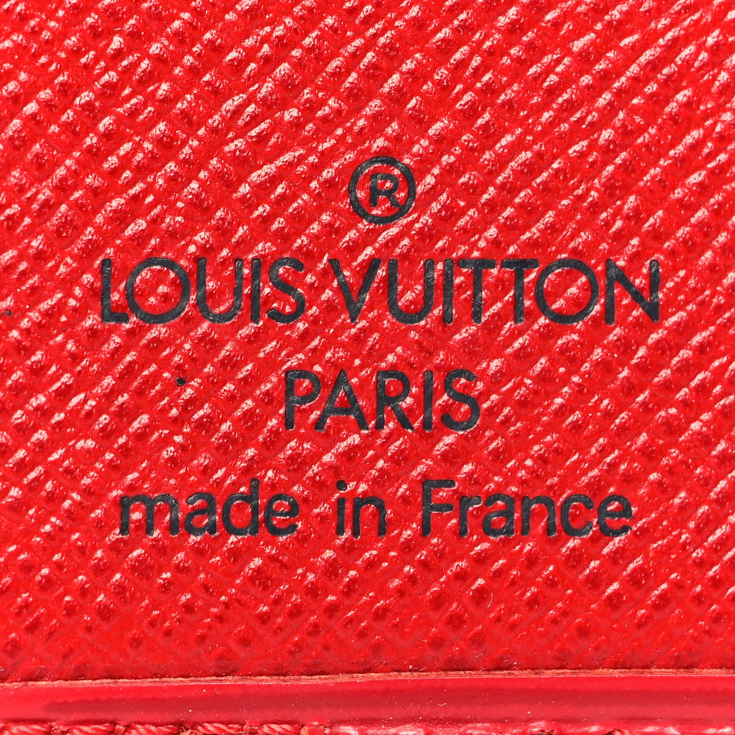 Louis Vuitton Epi Pocket Organizer Red 6 of 11
