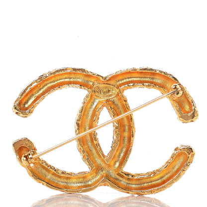 Chanel CC Brooch Gold 6 of 7