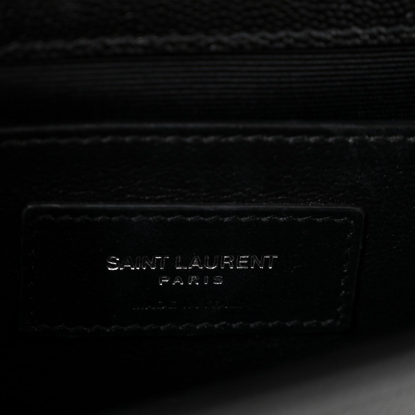 Grain De Poudre Small Monogram Kate Satchel Black